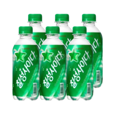 롯데칠성음료 칠성사이다 300ml, 6개