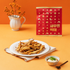 바싹구운 새우앤먹태 5봉+소스 5개 / 고단백 저칼로리 맥주안주, 먹태 5봉 + 소스 5개, 25g