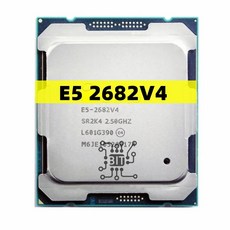 제온 E5 2682 V4 CPU 프로세서 16 코어 2.5GHZ 40MB L3 캐시 120W SR2K4 LGA 2011-3 E5-2682V4, 한개옵션0