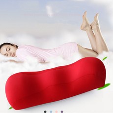 하프메모리폼등쿠션