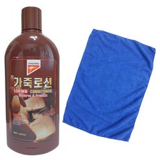 청소용품전문 영양가죽로션300ml 걸레40x40cm세트, 1개, 300ml