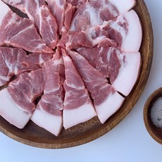 국산 꼬들살 뒷고기 특수부위 한돈 돼지고기 가정용 업소용 캠핑용 밀키트 세트 디카운티, 2개, 450g
