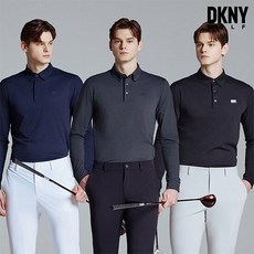 [DKNY GOLF] 남성 24SS 긴팔 카라 티셔츠 3종