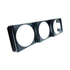 BAR_Autotech 범용 52mm Tripe 3 게이지 미터 라디오 Din in 대시보드 패널