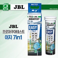 JBL 프로아쿠아테스트 이지 7in1 (테스트 스트립), 1개