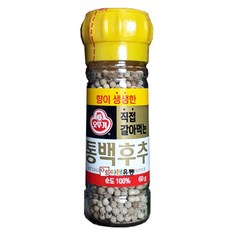 오뚜기/직접갈아먹는통백후추(그라인더후추) 60g /무료배송, 1개