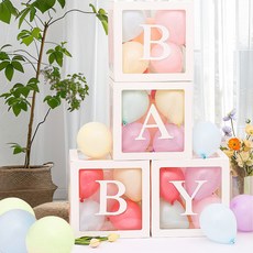 투명 LOVE BABY 레터링 풍선 박스 생일 기념일 밸런타인 데이 풍선박스 화이트 명 LOVE BABY 레터링 풍선 박스 생일 기념일 밸런타인 데이 풍선박스 화이트 1세트
