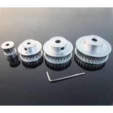 알루미늄 동기 휠 10인치 40인치 XL 20인치, 20치 4mm 홀 XL 동기 풀리, 1개