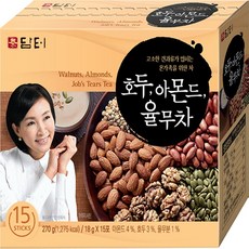 담터 호두 아몬드 율무차, 18g, 15개입, 1개
