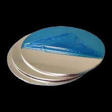 알루미늄 방열판 원형 플레이트 직경 50mm 80mm 120mm 두께 0.5mm-6mm, 1개, 지름130x두께1.5mm