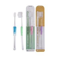 치과전용 어린이용 칫솔 치과용 슬림모 이중슬림모 덴티스 닥터스위즈덤 12개, 이중슬림모 12개