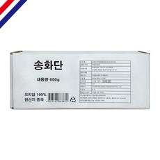 영흥식품 송화단 600g (60gX10개입), 1팩