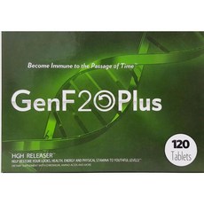 성장호르몬 GenF20 Plus HGH Releaser 120정 한달분 [뉴욕타임즈 호평], 120캡슐, 1개