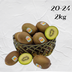 상큼한 그린키위 산지직송 소과 2kg 20-24과 뉴질랜드 베타카로틴 섬유질, 1개