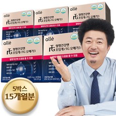 오메가3 알티지 초임계 rTG omega3 fish oil 알레, 5개, 90캡슐