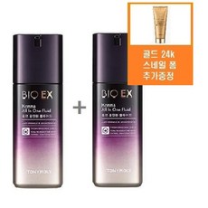 토니모리 (정품2개)바이오 이엑스 옴므 올인원 플루이드+골드 24k 스네일 폼 클렌저 150ml, 2개 - 24k골드남성화장품