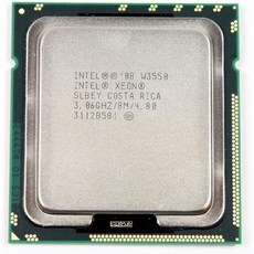 인텔 Xeon 프로세서 W3550 3.06GHz 8M 캐시 4.8GT s 쿼드코어 CPU SLBEY T0F1F