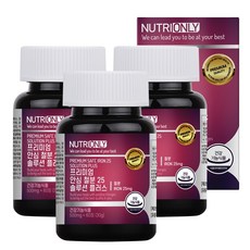 NUTRIONLY 加強補鐵錠, 3個, 60片