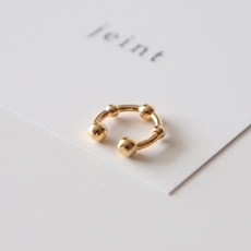 여자순금볼귀걸이