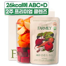 클렌즈쥬스 팜밀리1987 ABCD 클렌즈 주스 14개입 70ml 14개