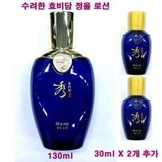 수려한 효비담 정율 로션 130ml + 정율 로션 30ml X 2개 추가 / 에멀전, 로션(130mlX1개+30mlX2개 추가증정)-1개, 1개 - 수려한효비담정율