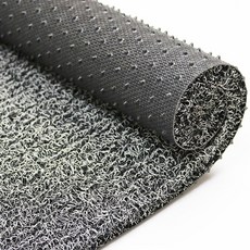 업소용 현관 매트 미끄럼방지 코일매트 출입구 바닥 현관매트 발판, 60cmx90cm, 1. 블랙 그레이 16mm 두께, 1개