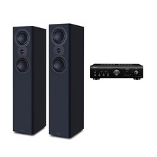 데논 PMA-800NE + 미션 LX-4 MKII 하이파이오디오, PMA-800NE(블랙):스피커(우드)
