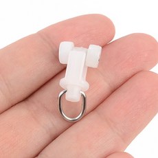 커튼레일 롤러 커텐 부자재 커튼 레일고리 15개입, 15개, 본상품선택