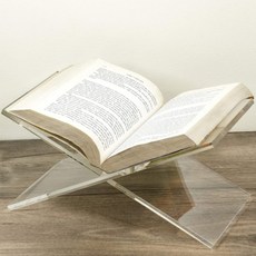 아크릴 책 전시대 진열대, 1개, 가로 28cm