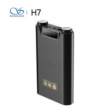 SHANLING H7 DAC/AMP MQA Full Decoder AK4191EQ+AK4499EX Chips XU316 USB Portable HiFi Bluetooth 5.0, BLACK - ak4499ex