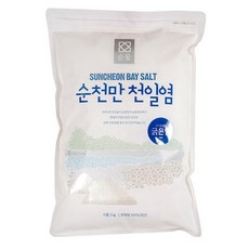 순꽃 순천만천일염 굵은염, 3kg, 2개