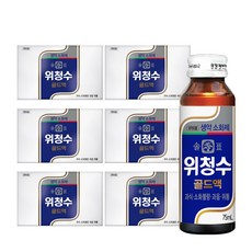 솔표 위청수 골드액, 75ml, 60개