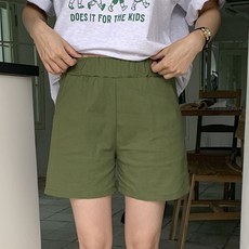 [여름시작]시원하고 편한 린넨 여성 반바지 4부 팬츠(5color)
