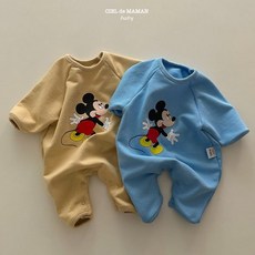  아기옷 신생아옷 출산선물 백일선물 바디슈트 디즈니쭈리올인원(2color)  상품 이미지