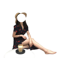 랩스타일 키작녀를 위한 허리끈 롱원피스