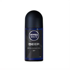 니베아 맨 딥 롤온 데오드란트, 50ml, 5개