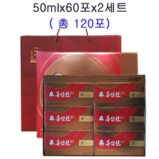 정관장 홍삼원 + 쇼핑백, 50ml, 120개