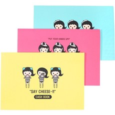자녀 경제공부 가계부 용돈기입장 3권랜덤 필기노트