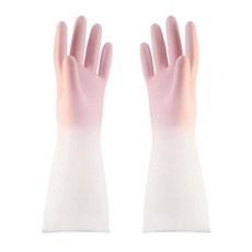 클리닝 장갑 설거지 청소 스크러버 접시 세척 스폰지 고무 도구, 1개