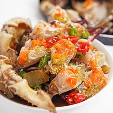 청년꽃게장 국산 알배기 속이꽉찬 간장게장, 중, 1개, 2kg
