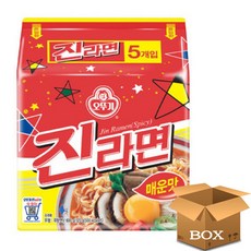 오뚜기 진라면(매운맛) 40봉, 40개