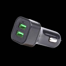 차량용 고속 충전기 USB 2포트 퀵차지 3.0 휴대폰충전기차량용 93000EA