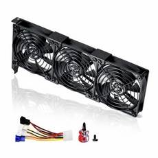 SCCCF 그래픽 카드 팬 쿨러 비디오 PCI 슬롯 듀얼 90mm 92mm pwm VGA, GPU-9225-3