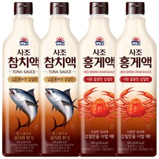 사조해표 참치액 900ml+홍게액 900ml 기획, 2세트