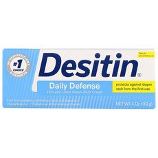 Desitin 기저귀 발진 크림 데일리 디펜스 4 oz(113 g)