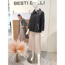 리오벨이태리양가죽구스자켓