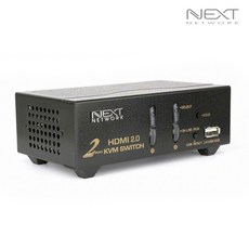 넥스트 2대1 USB HDMI v2.0 4K 60Hz KVM 스위치 NEXT-7202KVM-4K