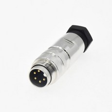 M16 항공 플러그 IP67 방수 3 4 5 6 7 8 핀 금속 원형 커넥터 C091 J09 기계식 암수 1, 8P, C091 Male Plug 6-8mm