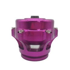 RESO 알루미늄 Jdm 50mm 블로우 오프 밸브 Q 타입 BOV V 밴드 플랜지 범용 로고, Purple, One Size, 01 CHINA