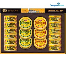 동원참치 선호 선물세트+쇼핑백, 1개